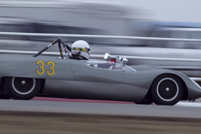 Jim Gewinner Pushing His 1965 Lotus 23B