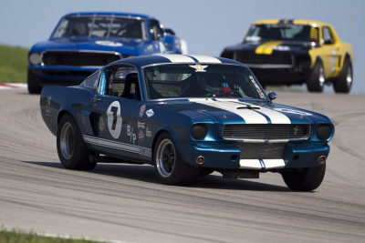 Sterling Mulacek in his 1966 Ford Shelby GT350