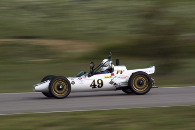 Bill Griffith in his 1971 RCA Formula Vee