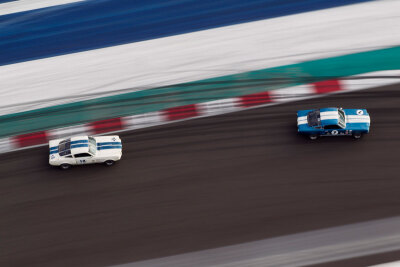 Sterling Mulacek 7 being chased by Carl Janin 18 through Turn 17 at COTA 2020