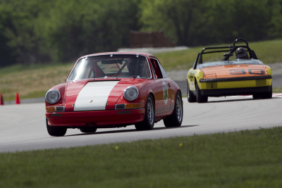 Thomas Schluter Porsche 911 and Michael Kopecky Porsche 914